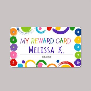 50 sheets/pack 5*9cm classroom reward card behavior reward card suitable for teachers and students