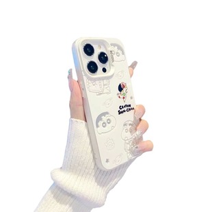 Счастливый карандаш Xiaoxin для iphone15/14/13 креативный 12/11 модный брендовый чехол для телефона Apple XR все включено