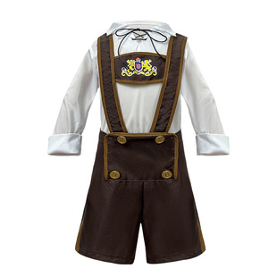 Halloween Children's German Beer Clothing Children's June 1 Children's Performance Clothing Men's Cultural Festival Art Performance Clothing Traditional Clothing