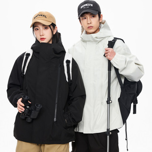 Charge Clothes Men's and Women's Coat Autumn 2024 Casual Sportswear Outdoor Mountaineering Couple Student Top Jacket