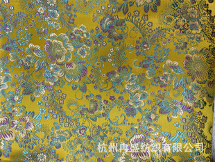 Feather flower yarn-dyed jacquard fabric wholesale manufacturers high precision new cheongsam Tang children's clothing fabric bride brocade