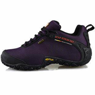Lesifeisi New Outdoor Sports Mountaineering Shoes Travel Waterproof Mesh Face Autumn and Winter Inner Height Increasing Decompression Shoes for Men and Women