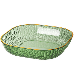 New Bone Spitting Dish Multi-functional Bone Spitting Food Grade Dining Table Garbage Thickened Dish Bone Dish Household Fruit Dish