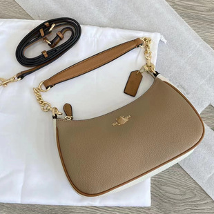 Новая женская сумка Coach через плечо, классическая сумка для пресбиопии, модная сумка через плечо, сумка для маджонга