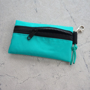 Factory Customized Waterproof Nylon Coin Purse, Customizable Size, Logo Color, Outdoor Mountaineering Waist Buckle Coin Purse