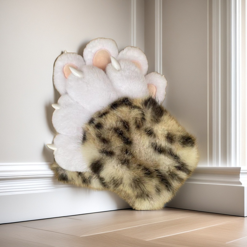 Kig Claw Squeaking with Nail furry Claw Gloves COS Cat Claw Cute Plush Finished