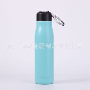 Cross-border Riding Pot Outdoor Sports Water Cup Large Capacity Portable Thermos Stainless Steel Carry-on Car Water Cup