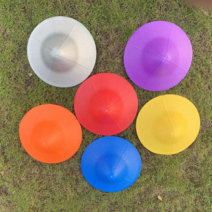 Children's plastic bucket hat dance props adult square dance flower waist kindergarten 61 stage dance performance batch
