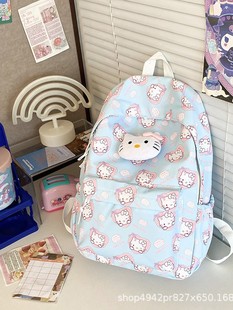 Niche Design Student Schoolbag Casual Travel Backpack Fashion Storage Bag KT Advanced Sense Large Capacity Computer Bag