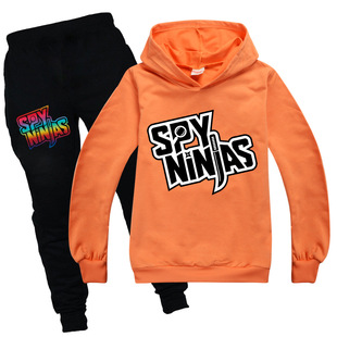 Spring and Autumn Fashion Casual Wear Boys and Girls Sweatshirt Casual Pants suit Three 888