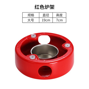 304 Vintage Dried Commercial Binaural Dried Pot Stainless Steel Seafood Pot Outdoor Household Alcohol Stove Pot Lobster Pot