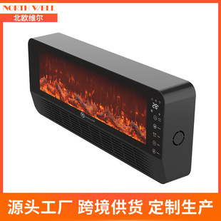 New wall-mounted simulation Flame Mountain electric fireplace small heater desktop blowing heater European and American British cross-border