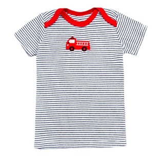 Wholesale In-Stock Foreign Trade Children's Short-Sleeve Baby T-Shirts Summer Children's Air Conditioning Shirts Baby Tops Base Shirts 5-Pack