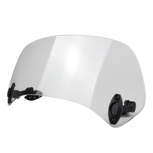 Hot Selling Wholesale Motorcycle Modified Oval Heightened Windshield Heightened Small Windshield Adjustable Deflector