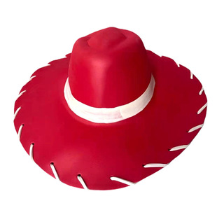 Knight Hat British Knight Hat Police Hat Jazz Helmet Denim Scarf
