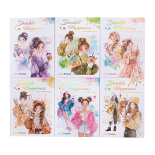 A Beautiful Day PET Sticker Pack Happy Double Series 20 Coffee Sizzy Figure 6