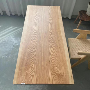 North American Ash Wood Large Board Suspended Tea Table Original Wooden Board Sofa Side Cabinet Table Board Solid Wooden Board Bar Partition Table Board