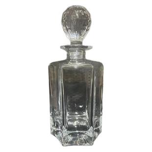 700ml glass wine bottle transparent European and American wine bottle whisky bottle empty bottle red wine bottle bar KTV