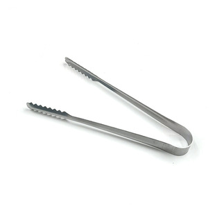 Stainless steel ice clip ice particle clip bar ktv ice clip food clip mini ice bucket cube sugar clip