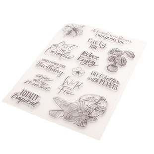 Transparent seal DIY Journal scrapbook scrapbook finished stamp stamp T1922