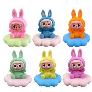 Cross-border Labu Nightlight Luminous Pendant Christmas Halloween Pumpkin Lantern Ornaments Children's Toys Gifts
