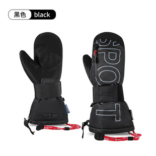 New Cold-proof Touch Screen Ski Gloves Men's and Women's Three-layer Locking Warm Windproof Non-slip Warm Gloves 3M Shirley Cotton
