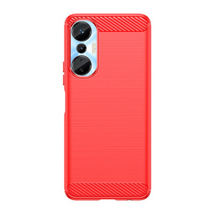 Для передачи звука Hot20S Чехол для мобильного телефона Infinix Hot20S матовый защитный чехол из углеродного волокна Мягкий чехол с защитой от падения