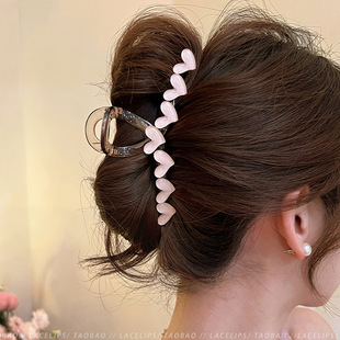 2025 New Style Elegant Grab Clip Women's Hairclip Large Hair Quantity Multi-hair Clip Head High-grade Shark Clip Headwear
