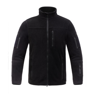 in stock TAD Outdoor Sports Tactical Fleece Coat Autumn and Winter Men's Vertical Collar Fleece Coat Warm Mountaineering Jacket