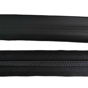 YKK Genuine No.5 Domestic Waterproof Mute Black Open Tail Zipper Jacket Top Placket Zipper