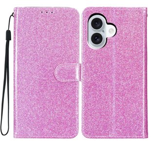 Suitable for Iphone17 Leather Case Samsung S25 Glitter Card Wallet Protective Case Honor 400 Luxury Flip Case