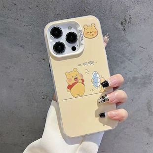 Вентилятор клубничный медведь яблоко 15/14/13 чехол для телефона iPhone11/12Promaxxr/xs мультфильм 7/8P
