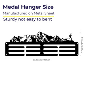 Cross-border Explosions Marathon Iron Living Room Home Wall Decoration Wall Decoration Medal Frame Wall Decoration Bedroom Decoration