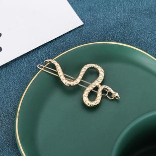 Новый стиль аксессуар ebay трансграничный источник сплава слово заколка для волос Альтернативный аксессуар для волос змея заколка для волос женщина