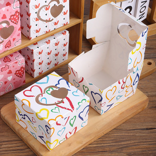 In stock colorful square empty box Valentine's Day surprise lucky box gift box l gift box