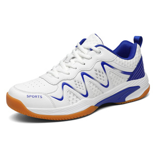 Factory Direct cross-border 2023 men's and women's anti-slip drop-resistant badminton shoes lightweight breathable wear-resistant multifunctional training shoes