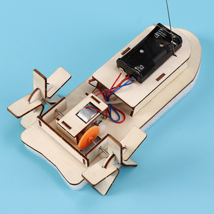 Remote control Ming ship technology small production small invention student diy manual assembly material science experiment teaching