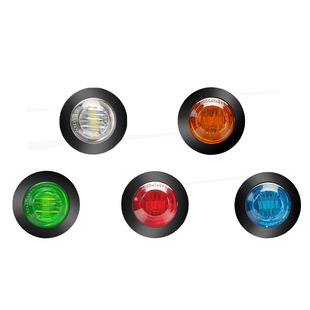 3/4 inch truck side light small round light 12v24v car eagle eye signal light LED indicator wide indicator side light