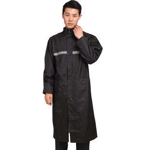 Factory wholesale long conjoined raincoat adult men and women outdoor hiking labor protection site poncho electric car motorcycle
