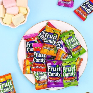 Fujia side mixed fruit flavor soft candy 218g Malaysian flavor office leisure fruit flavor candy wholesale