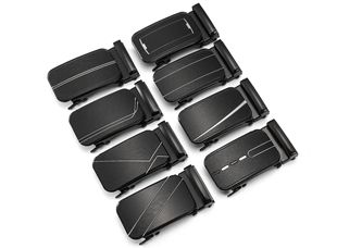 Belt buckle 4.0 network men's acrylic automatic iron buckle fashion all-match manufacturer supply