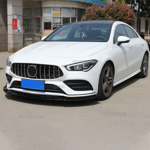 Подходит для модифицированной передней лопатки Mercedes-Benz CLA C118 2019-2022 передняя планка, небольшая окружающая Нижняя губа, трехступенчатая