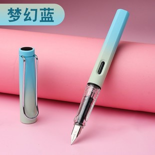 Factory wholesale student fountain pen wholesale iridium gold pen 0.5 nib 0.38m replaceable ink bag fountain pen posture fountain pen