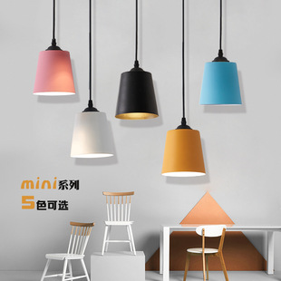 Nordic Chandelier Modern Simple Three-head Restaurant Chandelier Creative Personality Bar Milk Tea Coffee Shop Macaron Chandelier