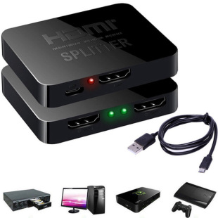 HDMI 1 to 2 4K60Hz Splitter One in Two Out 1 in 2 Out Video High Definition Splitter One in Two 4K60