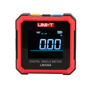 Uni-T High-Precision Digital Display Inclinometer Dual-Axis Four-Sided Magnetic Digital Angle Meter with Lm320A/D/E/F