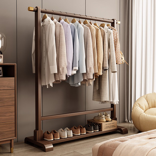 Coat Rack Hanger Floor Vertical Household Hanger Bedroom Bedside Clothes Rack Multifunctional Clothes Hanger