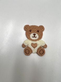 Capybara eyes and ears filled cotton bear doll semi-finished diy children's clothing hat socks plush decorative accessories
