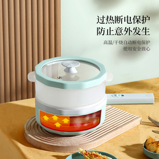 110V Cross-border Export Small Power Customized British Electric Cooking Pot Household Small Multi-function Pot Cooking Pot European Pot