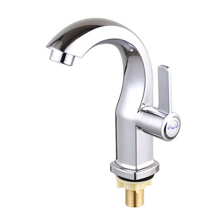 Cross-border Thailand foreign trade 96 basin faucet 4 points single cold water column basin quick-opening faucet basin wash basin